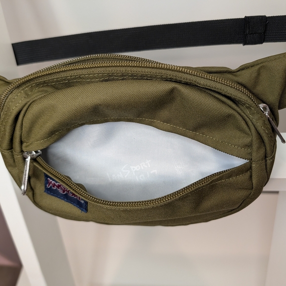 🖤 JanSport Khaki Belt Bag Fanny Pack - Picture 3 of 3